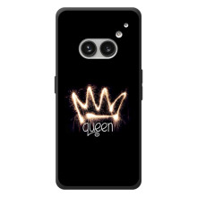 Чохол (Корона на чорному фоні) для Нітінг Фон (2а) Плюс (Корона)