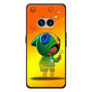 Чехол Бравл Старс для Nothing Phone (2a) Plus – LEON в кофте