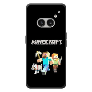 Чехол Майнкрафт на Nothing Phone (2a) Plus (AlphaPrint) Minecraft