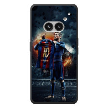 Чехол Месси футболист для Nothing Phone (2a) Plus – Месси с футболкой
