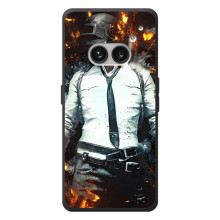 Силиконовый чехол с картинкой "Герой Pubg" на Nothing Phone (2a) Plus