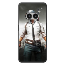 Силиконовый чехол с картинкой "Герой Pubg" на Nothing Phone (2a) Plus – Пабг