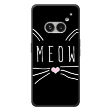 Бампер с изображением Котиков для Nichts Telefon (2а) Plus (КОТИК MEOW)