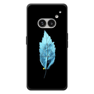 Чехол с картинками на черном фоне для Nothing Phone (2a) Plus – Листочек