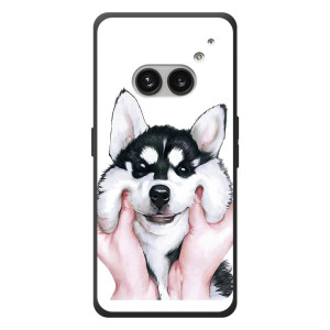 Бампер для Nothing Phone (2a) Plus с картинкой "Песики" – Собака Хаски