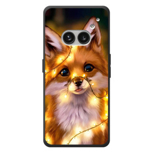 Чехол с Лисичкой для Nothing Phone (2a) Plus – Новогодний лисенок