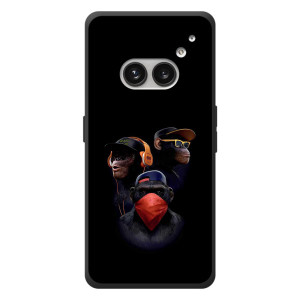 Чехол с Обезьянами Nothing Phone (2a) Plus - (AlphaPrint)