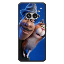 Чехол с принтом Душа на Nothing Phone (2a) Plus (Джо и кот)