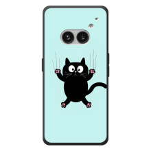 Чехол с принтом для Nothing Phone (2a) Plus (AlphaPrint) Модные коты