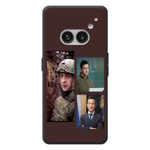 Чохол для Nothing Phone (2a) Plus (AlphaPrint - с принтом Зеленського)