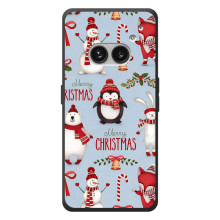 Чехол Санта Клаус для Nothing Phone (2a) Plus (Рождественский)