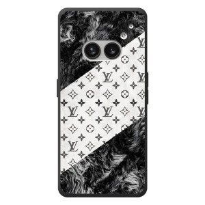 Чехол Стиль Louis Vuitton на Nothing Phone (2a) Plus – LV на белом