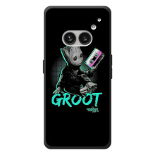 Чехол Супергерои Марвел на Nichts Telefon (2а) Plus (Groot)