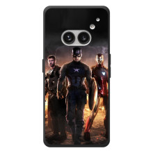 Чехол Супергерои Марвел на Nichts Telefon (2а) Plus (Мстители)