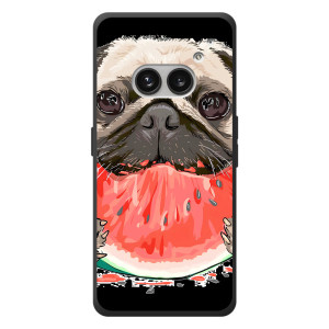 Чохол (ТПУ) Милі песики для Nothing Phone (2a) Plus (Смішний Мопс)