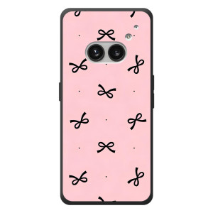 Чохол банти для Nothing Phone (2a) Plus – Чорні бантики
