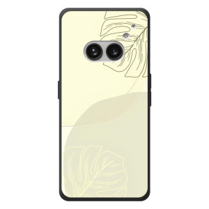 Чехол цветочный дизайн для Nothing Phone (2a) Plus – Зелёный фон