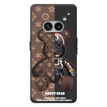 Чехол с брендом Луи Витон на : Ни thing Телефон (2а) Плюс (Мишка робот)
