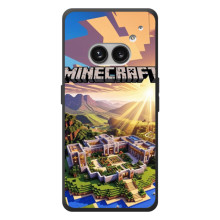 Чехол с картинками Майнкрафт для : Ни thing Телефон (2а) Плюс (Minecraft)