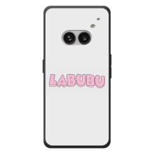 Чехол с Лабубу на Nothing Phone (2a) Plus (Лого Лабубу)