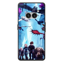 Чехол с принтом дракон Беззубик для : Ни thing Телефон (2а) Плюс (Герои Беззубика)