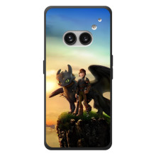 Чехол с принтом дракон Беззубик для : Ни thing Телефон (2а) Плюс (Мультфильм про дракона)