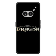 Чехол с принтом дракон Беззубик для : Ни thing Телефон (2а) Плюс (Надпись Дракон)