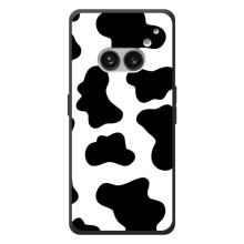 Чехол с принтом коровы на 注册电话 (2а) Plus (Черный принт)