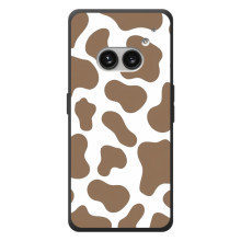 Чехол с принтом коровы на 注册电话 (2а) Plus (Коричневый принт)