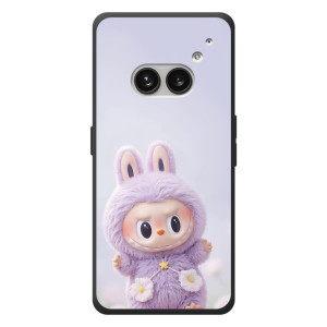 Чехол с принтом Лабубу для Nothing Phone (2a) Plus – Фиолетовый Лабубу