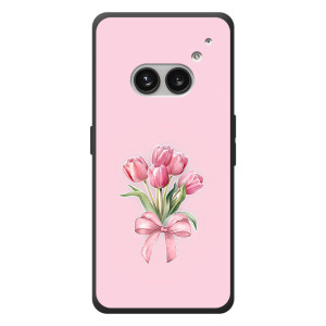 Чехол с розовым рисунком для Nothing Phone (2a) Plus