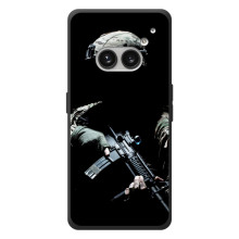 Чехол с украинским воином на Nothing Phone (2a) Plus (Украинский снайпер)