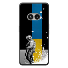 Чехол с украинским воином на Nothing Phone (2a) Plus