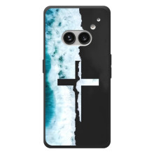 Чехлы для Nichts Telefon (2а) Plus (Крест Иисуса) – Хрест