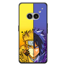 Купить Чехлы на телефон с принтом Anime для Nothing Phone (2a) Plus (Naruto Vs Sasuke)