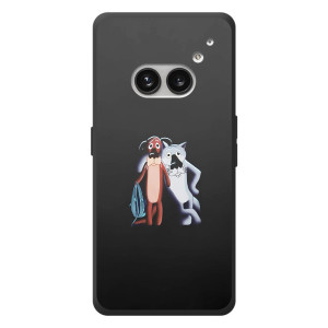 Мультяшный принт на Чехол для Nichts Telefon (2а) Plus – Шо, опять