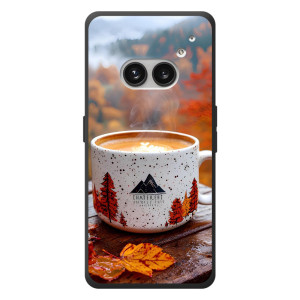Чохол з унікальним дизайном 'Осінь з кавою' для Nothing Phone (2a) Plus