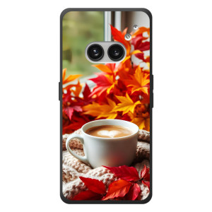 Чохол з унікальним дизайном 'Осінь з кавою' для Nothing Phone (2a) Plus
