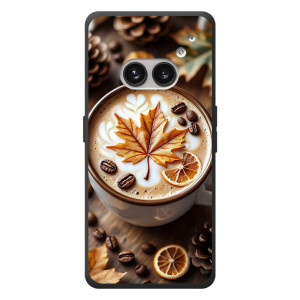 Чохол з унікальним дизайном 'Осінь з кавою' для Nothing Phone (2a) Plus