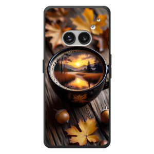 Чохол з унікальним дизайном 'Осінь з кавою' для Nothing Phone (2a) Plus