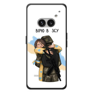Патриотический Чехол для Nothing Phone (2a) Plus (Верим в ЗСУ)