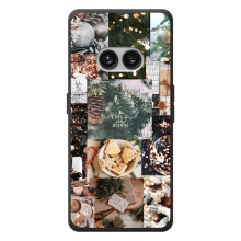 Рождественские, Праздничные Чехлы для 注册电话 (2а) Plus (Рождественский коллаж)