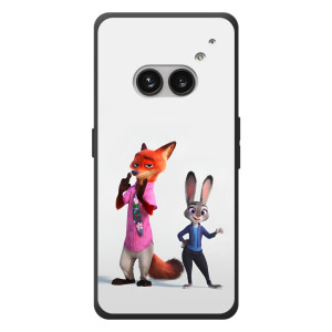 Силіконовий чохол з принтом Зоотрополіс для Nothing Phone (2a) Plus – Джуді і Нік