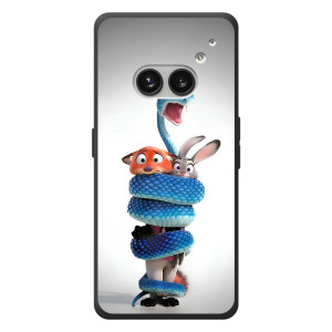 Силіконовий чохол з принтом Зоотрополіс для Nothing Phone (2a) Plus – Змія Зоо