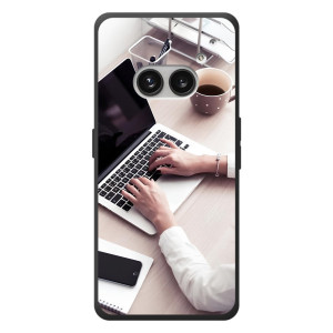 Силиконовый бампер (Работники) на Nothing Phone (2a) Plus – Офисный работник