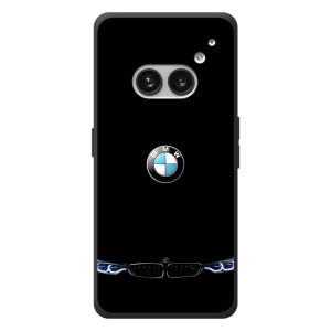Силіконовий бампер з картинкою машини на Nothing Phone (2a) Plus (Чорний BMW)