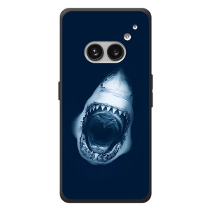 Силіконовий бампер з картинкою звірів для Nothing Phone (2a) Plus – Пащу Акули