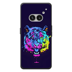 Силіконовий бампер з картинкою звірів для Nothing Phone (2a) Plus – Тигр-Арт