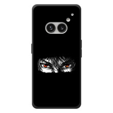 Силиконовые чехлы с глазами Anime для Nichts Telefon (2а) Plus – Аниме глаза