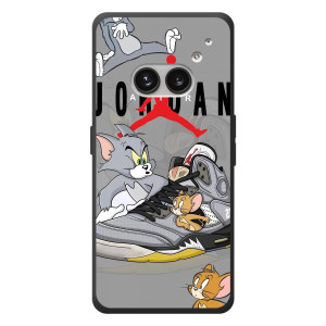 Силиконовый Чехол Nike Air Jordan на Nichts Telefon (2а) Plus – Air Jordan